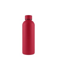 Termo Rubber De Acero Inoxidable Color Rojo