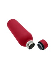 Termo Rubber De Acero Inoxidable Color Rojo