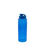 Tomatodo Cilindro Pvc Azul Traslucido 750 Ml