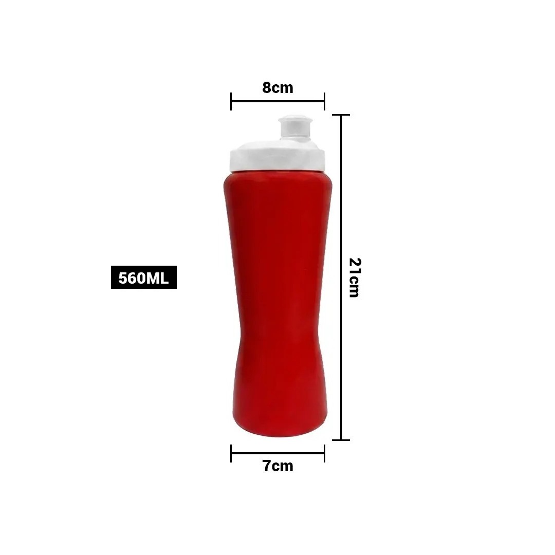 Tomatodo Curve Rojo Solido 560Ml Pvc