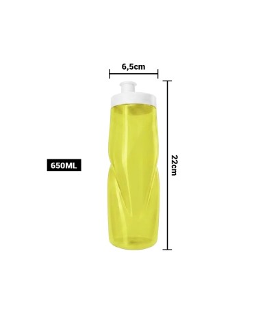 Tomatodo Global Amarillo Trasl Con Tapa Standar 650 Ml