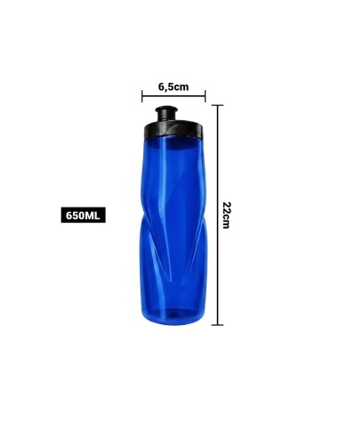 Tomatodo Global Azul Trasl Con Tapa Standar 650 Ml