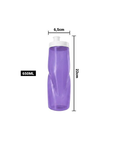 Tomatodo Global Morado Trasl Con Tapa Standar 650 Ml