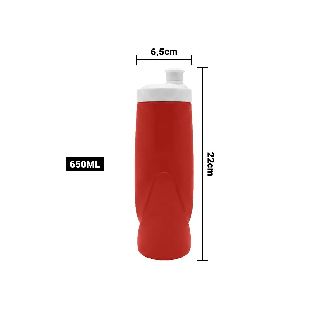 Tomatodo Global Rojo Tono 2 Con Tapa Standar 650 Ml