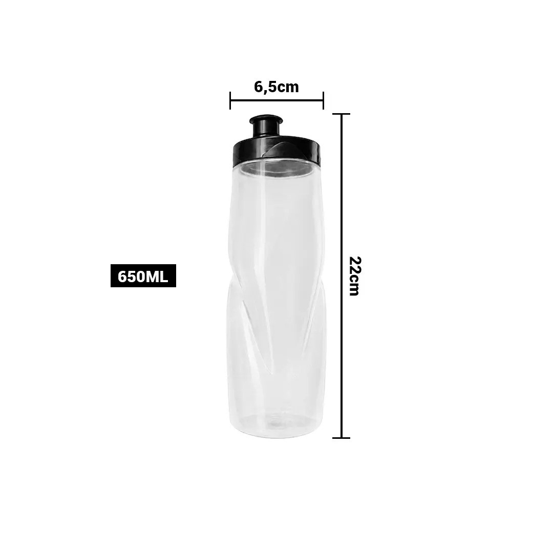 Tomatodo Global Transparente Con Tapa Standar 650 Ml