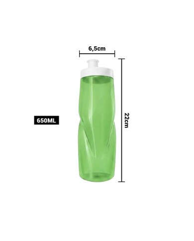 Tomatodo Global Verde Trasl Con Tapa Standar 650 Ml