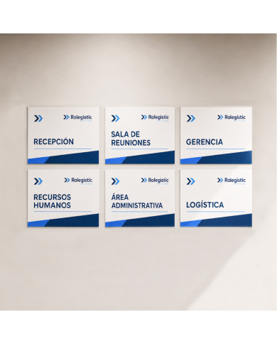 Señaléticas Corporativas en PVC