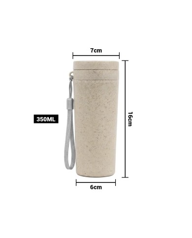 Vaso Ecologico De Avena 350 Ml