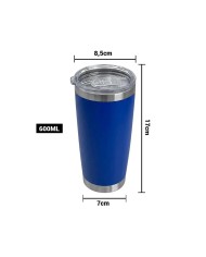 Vaso Termico Tumbler Azul Electrico