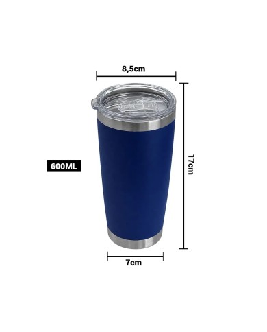 Vaso Termico Tumbler Azul Marino