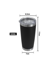 Vaso Termico Tumbler Negro