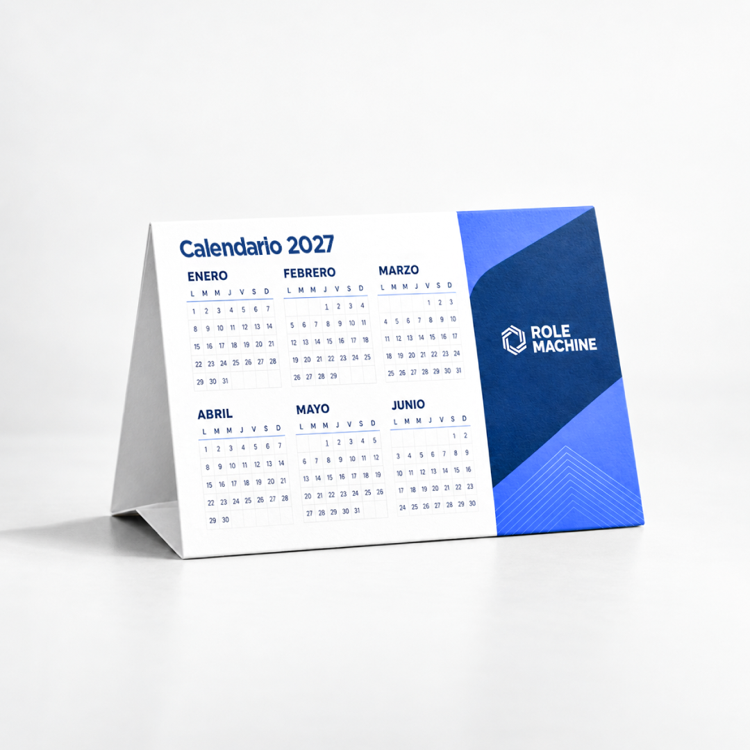 Calendario de Escritorio Personalizado | Role Machine
