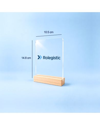 Placa de Acrílico Personalizada para Empresas y Reconocimientos