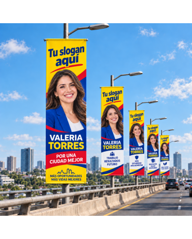 Lona para Campaña en Guayaquil | Role Machine