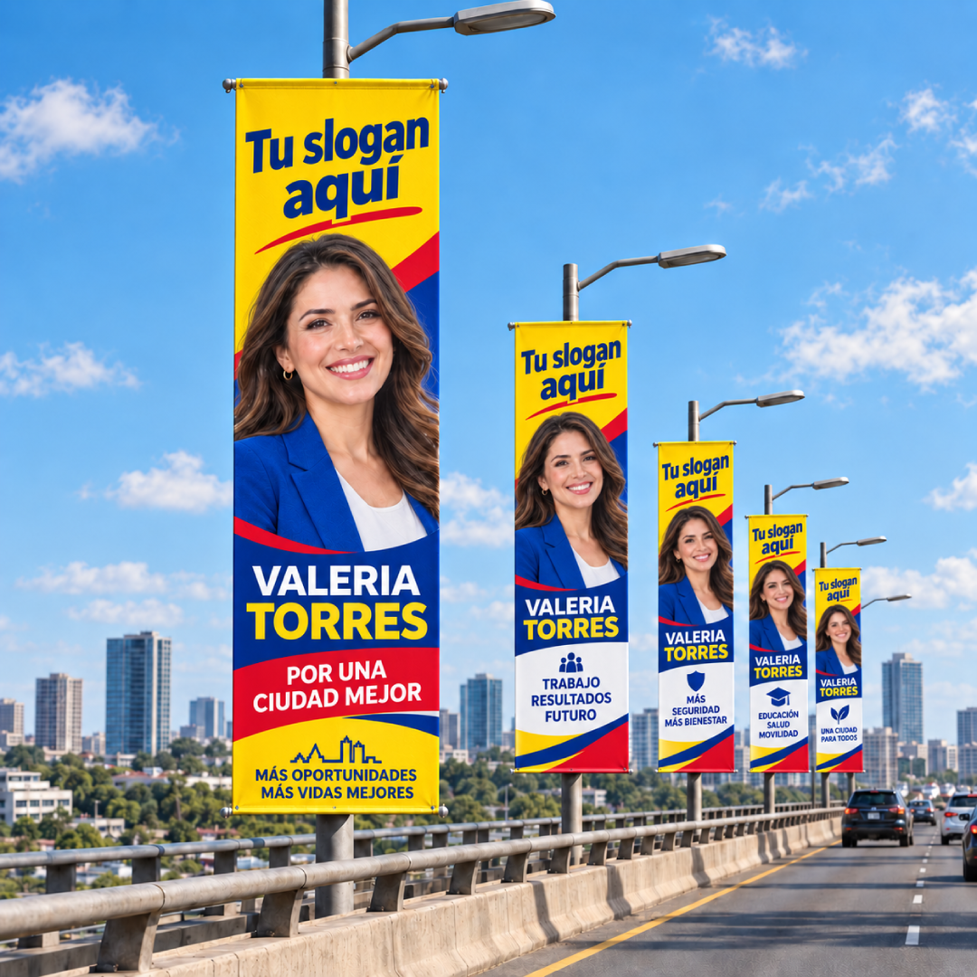 Lona para Campaña en Guayaquil | Role Machine