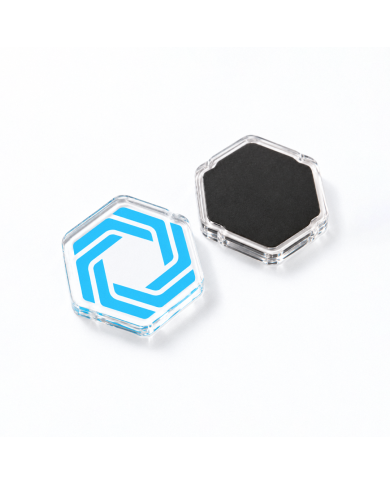 Imantado de Acrílico Personalizado 5x5 cm | Guayaquil