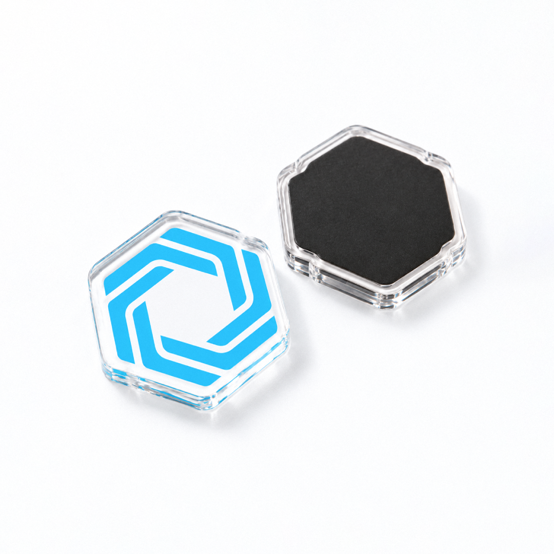 Imantado de Acrílico Personalizado 5x5 cm | Guayaquil