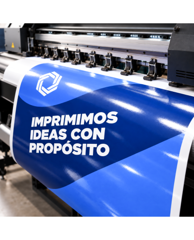 Vinil Impreso Solvente Brillo en Guayaquil | Role Machine