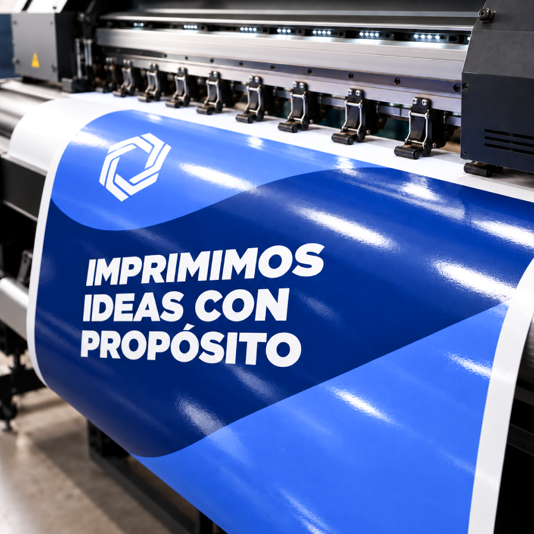 Vinil Impreso Solvente Brillo en Guayaquil | Role Machine
