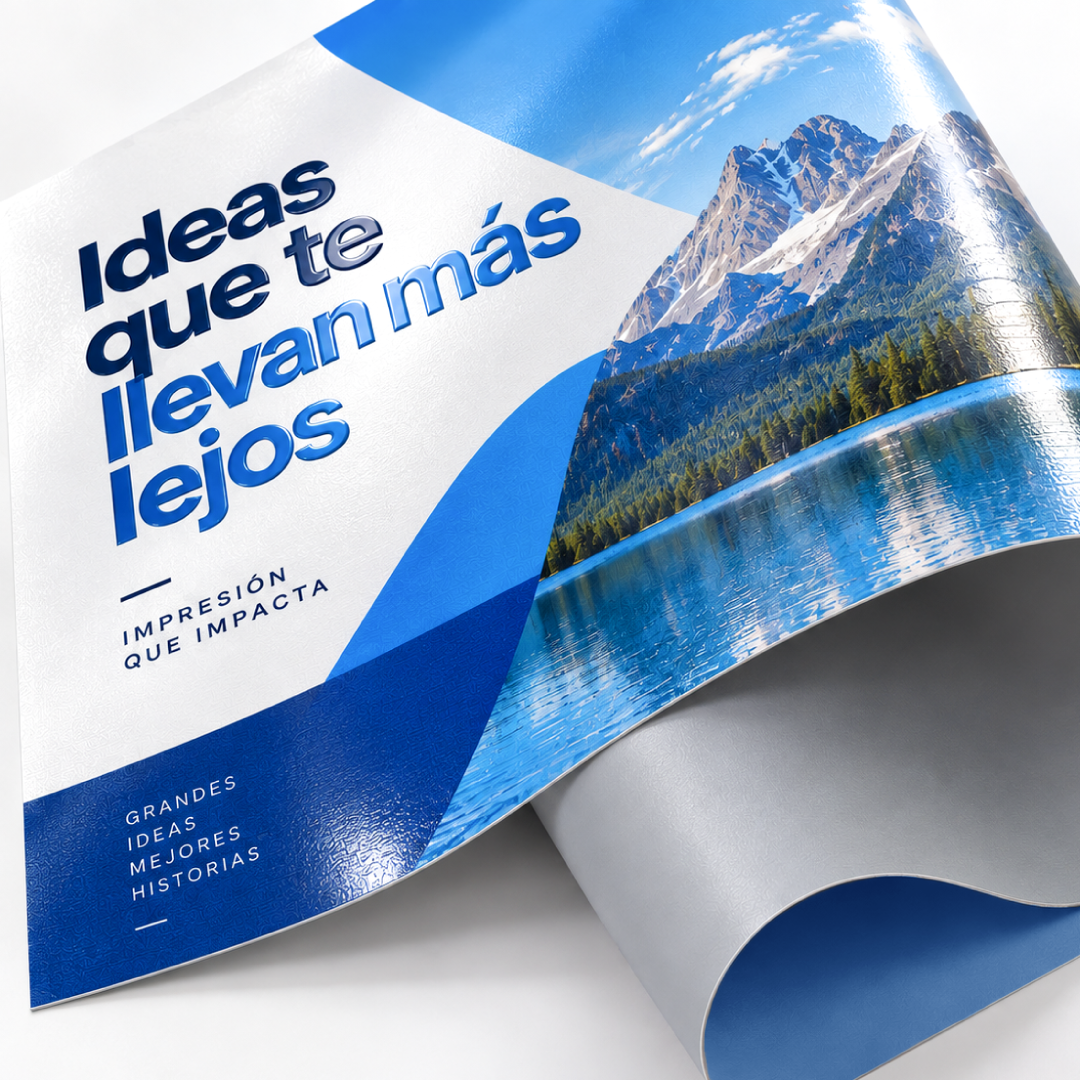 Lona PET Banner con Barniz 3D en Guayaquil | Role Machine