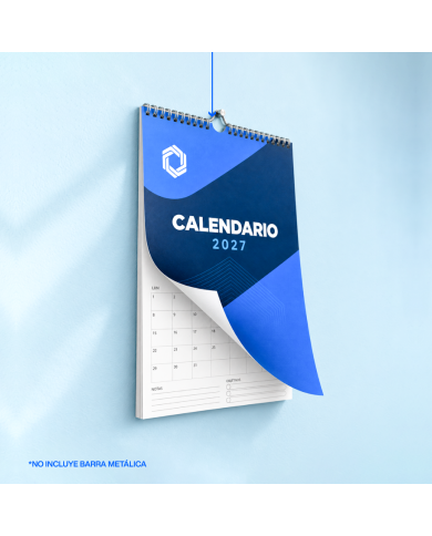 Calendario de Pared Anillado Personalizado | Role Machine