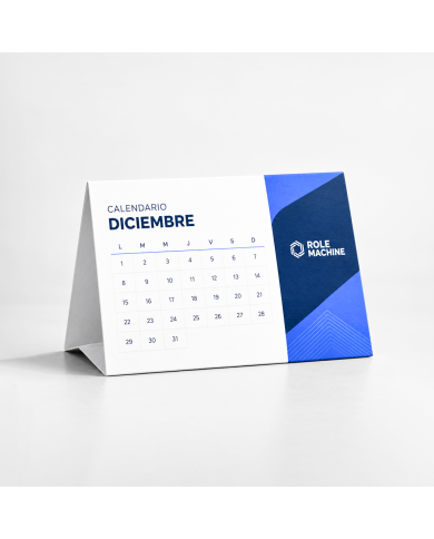 Calendario de Escritorio Personalizado | Role Machine