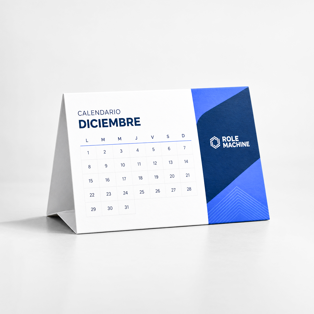 Calendario de Escritorio Personalizado | Role Machine