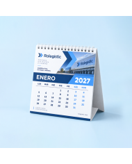 Calendario de Escritorio Anillado Pasta Suave en Guayaquil | Role Machine
