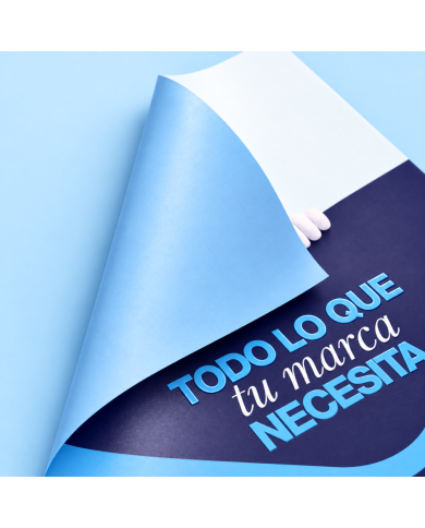 Blue Back con Barniz 3D para Publicidad de Alto Impacto en Guayaquil | Role Machine