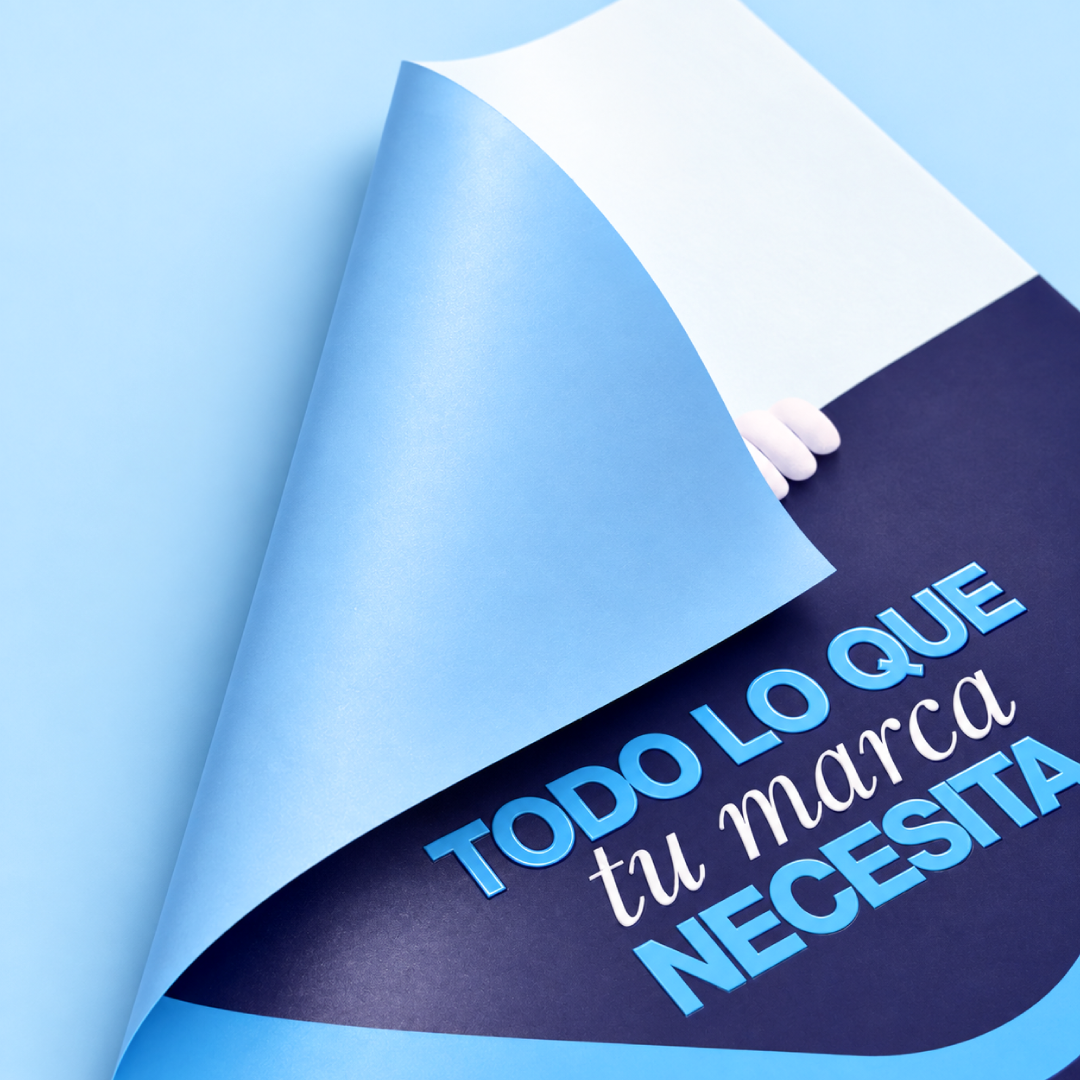 Blue Back con Barniz 3D para Publicidad de Alto Impacto en Guayaquil | Role Machine
