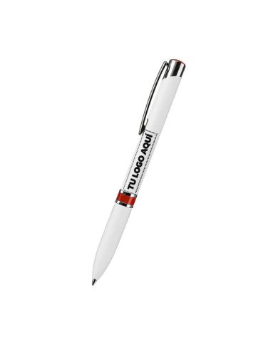 Boligrafo Artic Blanco Con Rojo - personalizable con tu logo