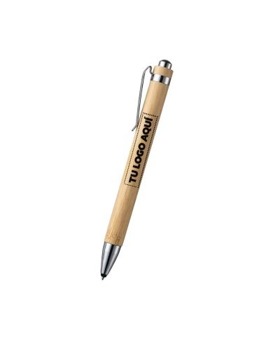 Boligrafo Bamboo - personalizable con tu logo