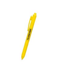 Boligrafo Click Plus Color Amarillo - personalizable con tu logo