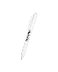 Boligrafo Click Plus Color Blanco - personalizable con tu logo