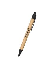 Boligrafo Ecologica Hega Negro - personalizable con tu logo