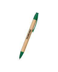 Boligrafo Ecologica Hega Verde - personalizable con tu logo