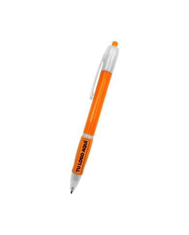 Boligrafo Fast Naranja - personalizable con tu logo