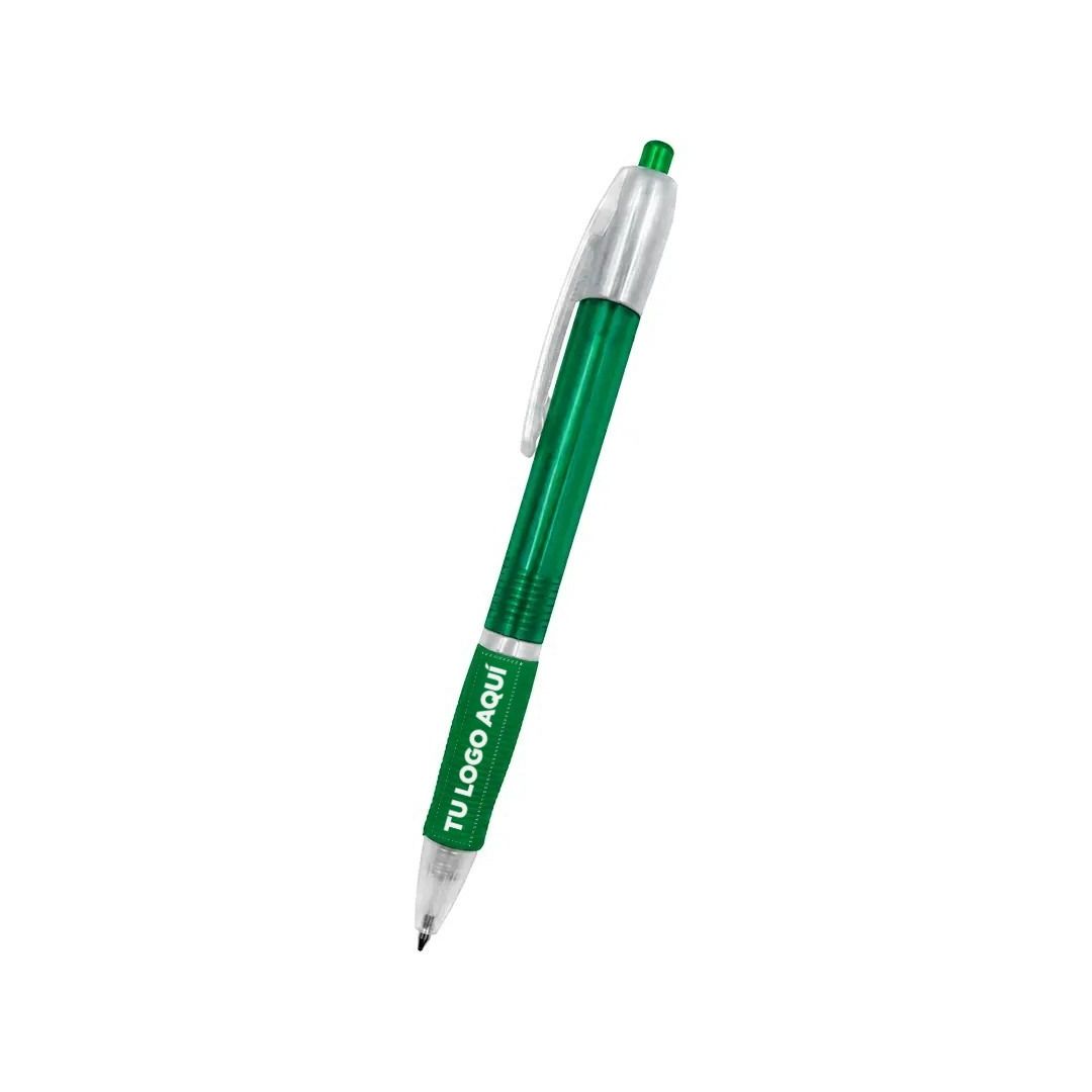 Boligrafo Fast Verde - personalizable con tu logo