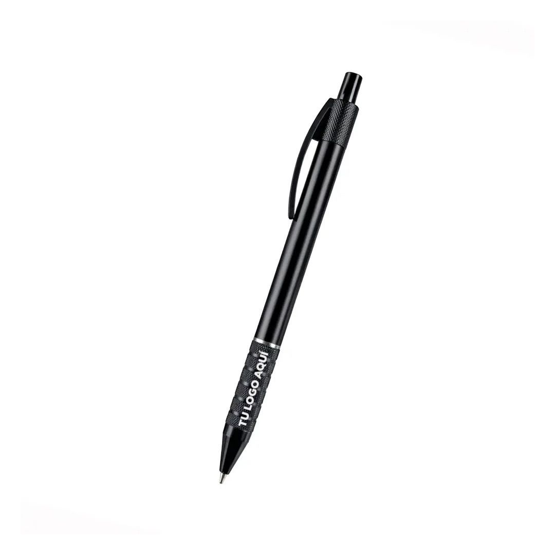 Bolígrafo Metálico Negro - personalizable con tu logo