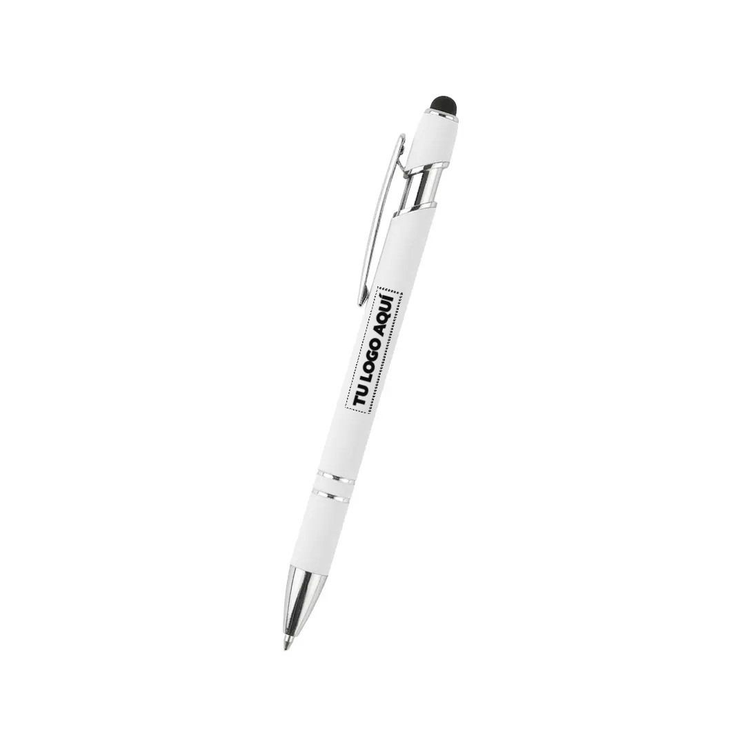 Boligrafo Metalica Roma Blanco - personalizable con tu logo