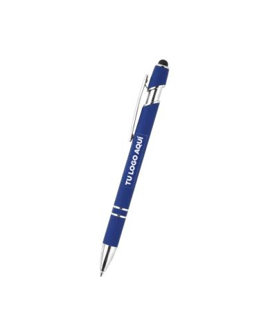 Boligrafo Metalico Roma Azul - personalizable con tu logo