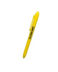Boligrafo Orbit Amarillo - personalizable con tu logo