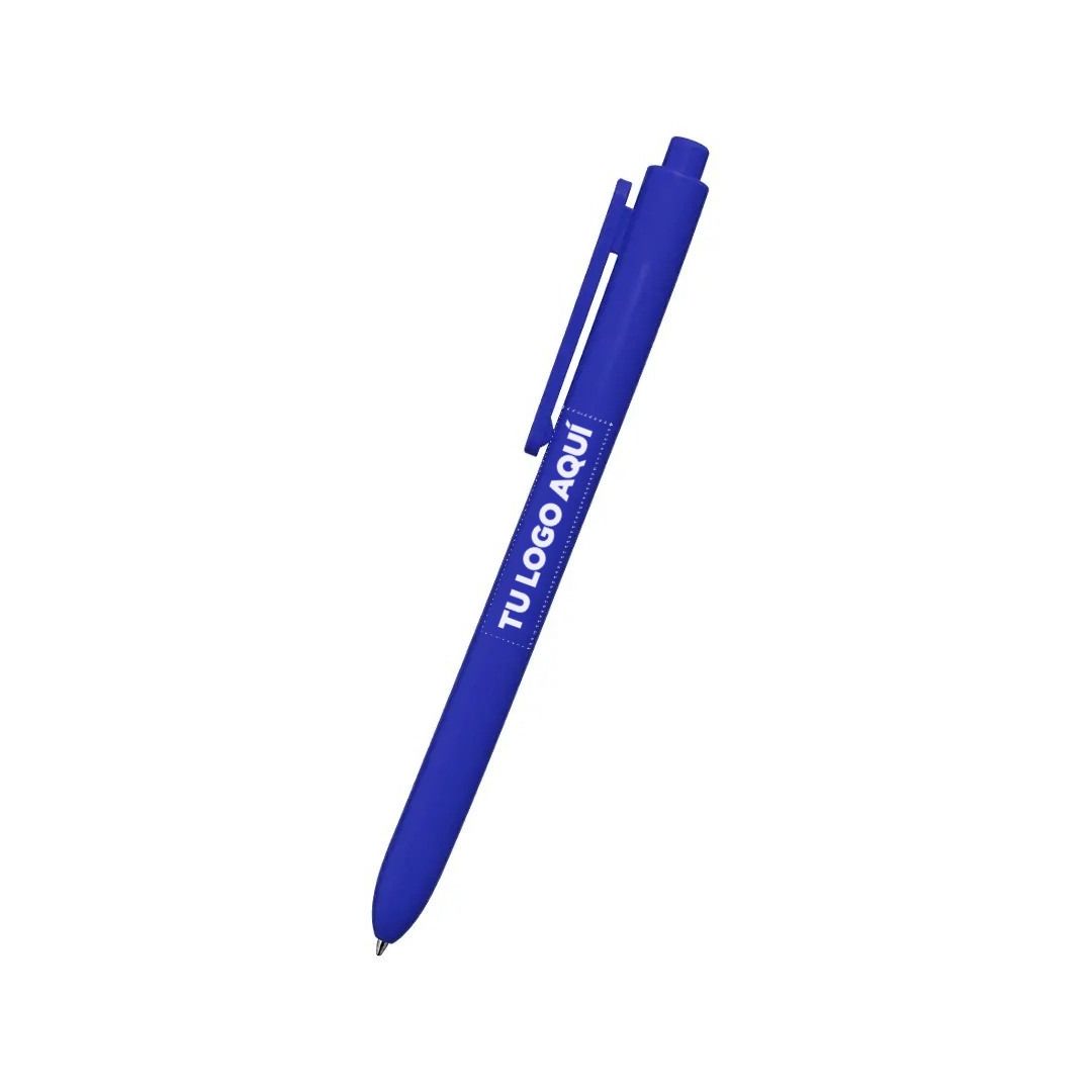 Boligrafo Orbit Azul - personalizable con tu logo