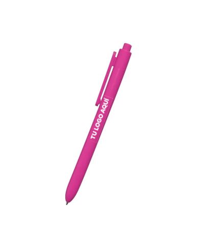 Boligrafo Orbit Fucsia - personalizable con tu logo