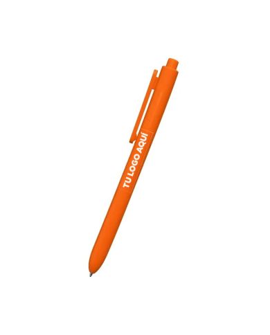 Boligrafo Orbit Naranja - personalizable con tu logo