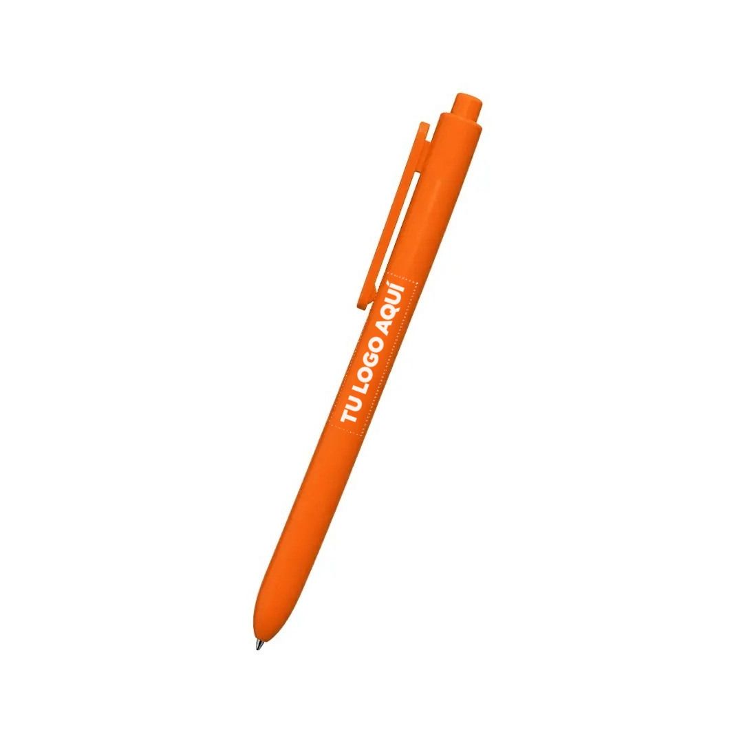 Boligrafo Orbit Naranja - personalizable con tu logo