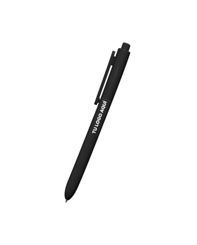Boligrafo Orbit Negro - personalizable con tu logo