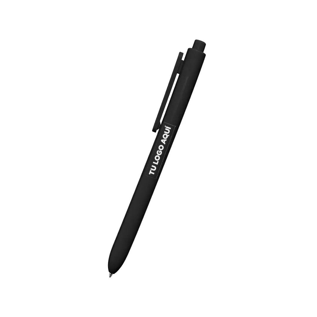 Boligrafo Orbit Negro - personalizable con tu logo