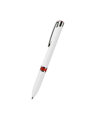 Boligrafo Artic Blanco Con Rojo