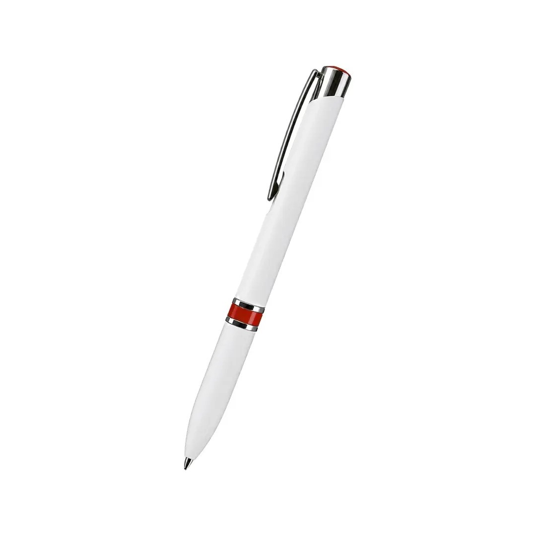 Boligrafo Artic Blanco Con Rojo